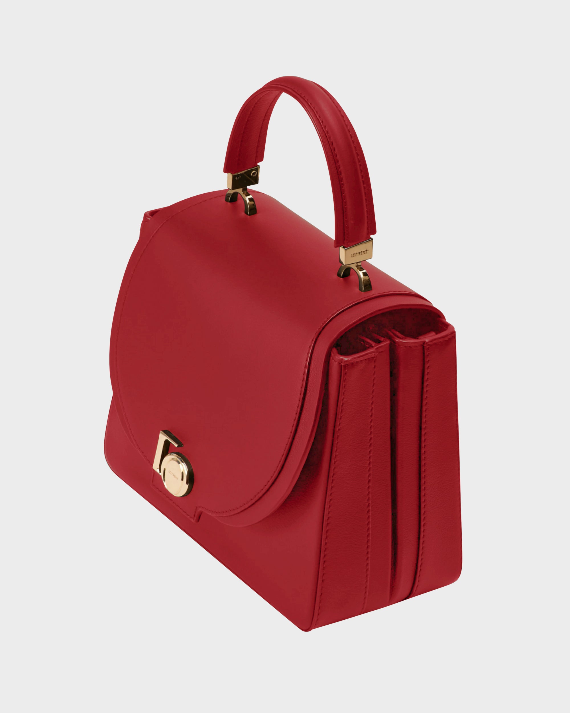 Mini Flap Rosso Geranio