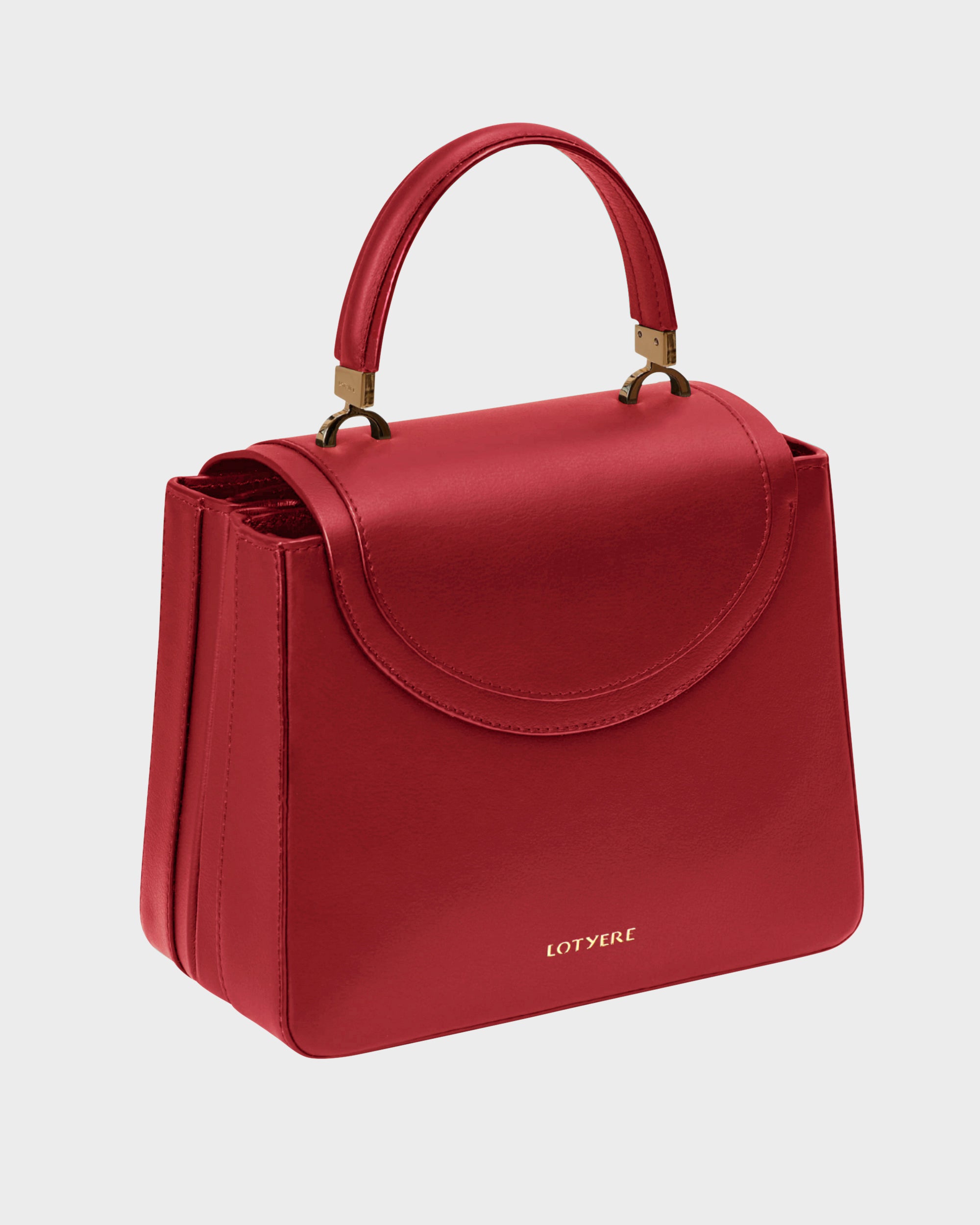 Mini Flap Rosso Geranio