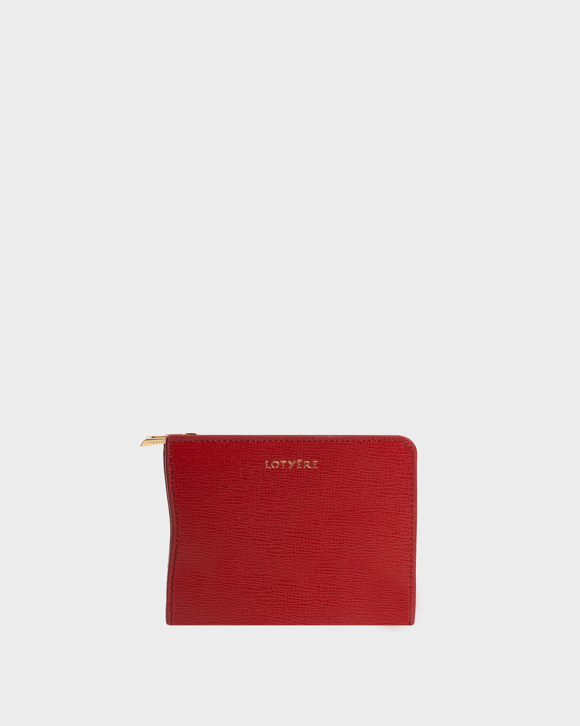 Compact Wallet - Purple Red