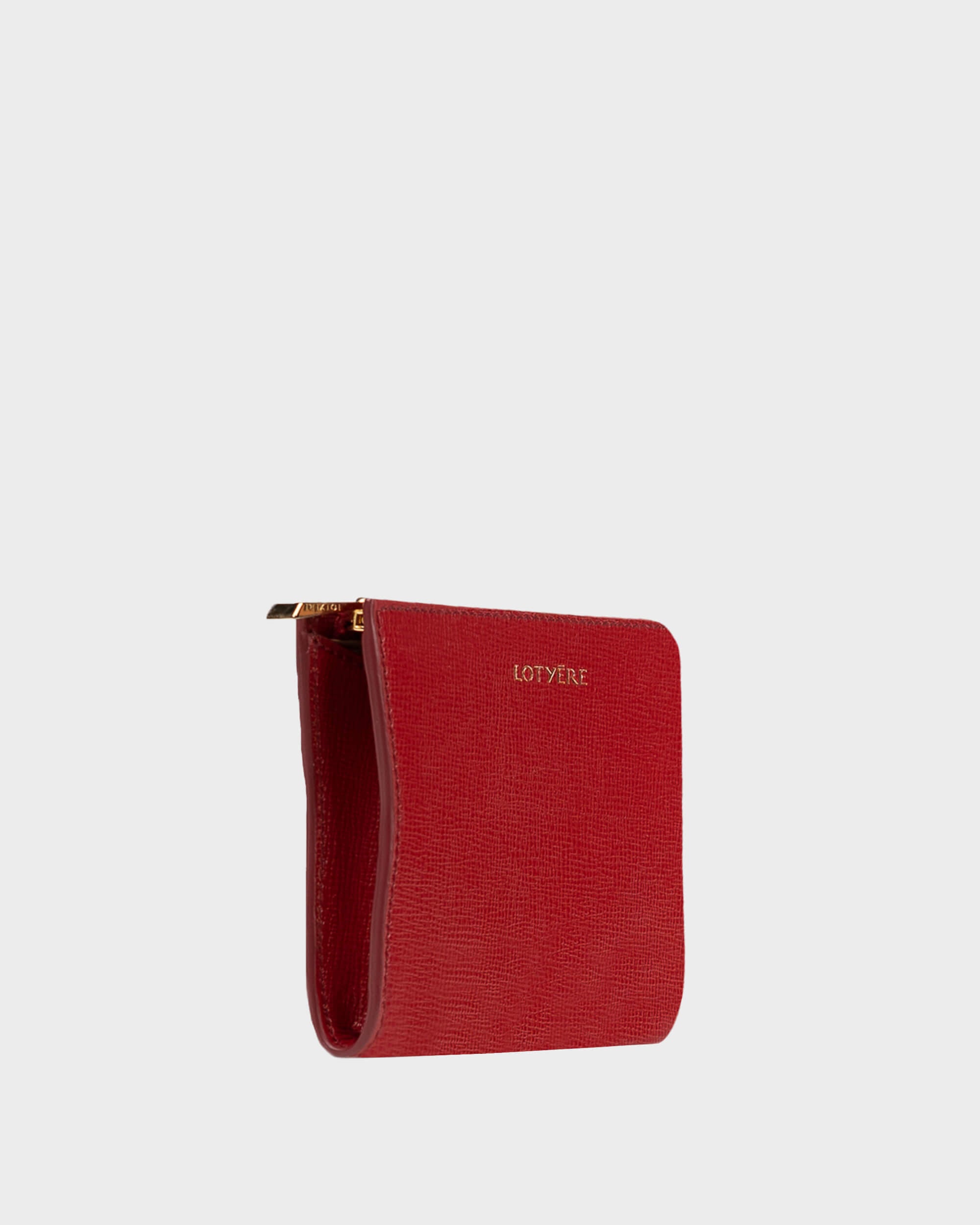 Compact Wallet - Purple Red