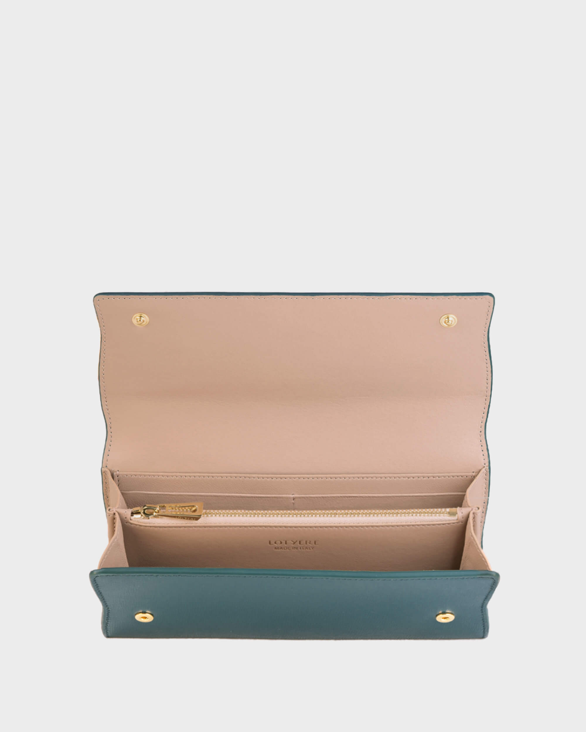 Portafoglio Continental Grün Navy