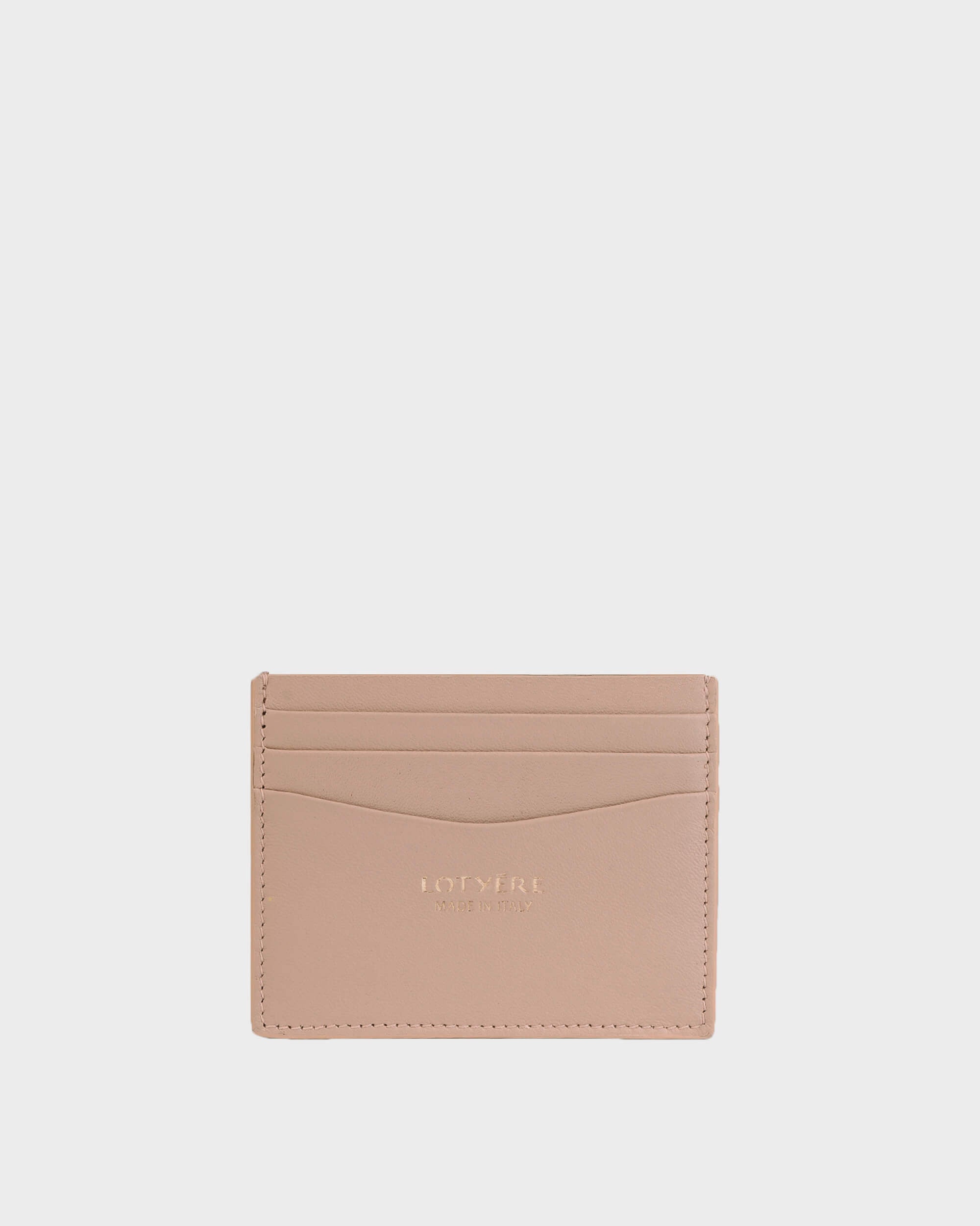 Kompakte Brieftasche Weiß Pergament