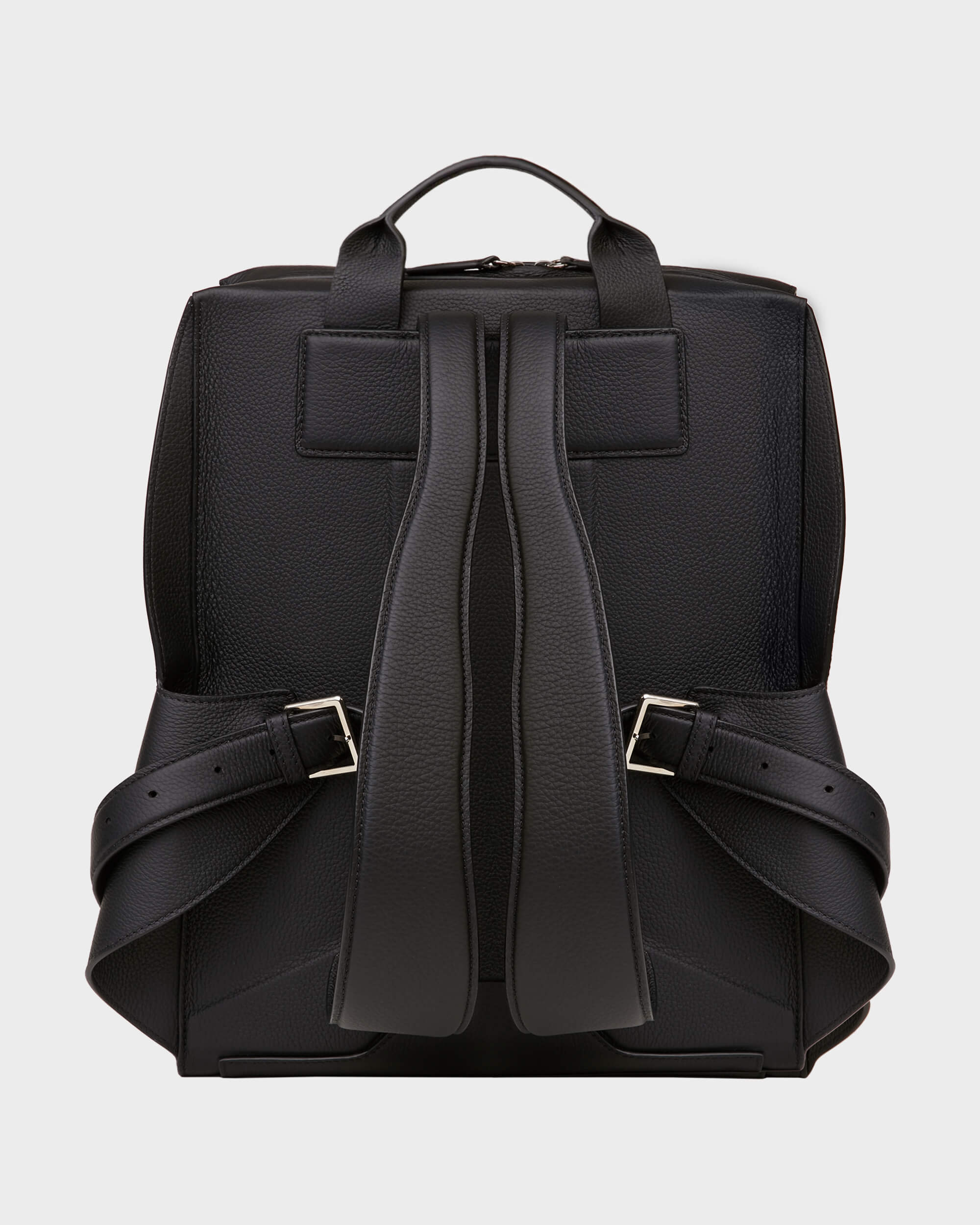 Klassischer schwarzer Rucksack