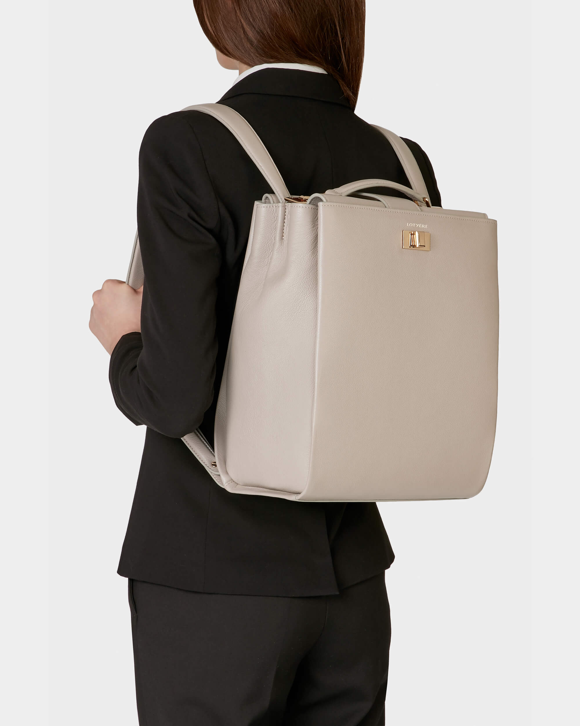Zaino Grande Beige