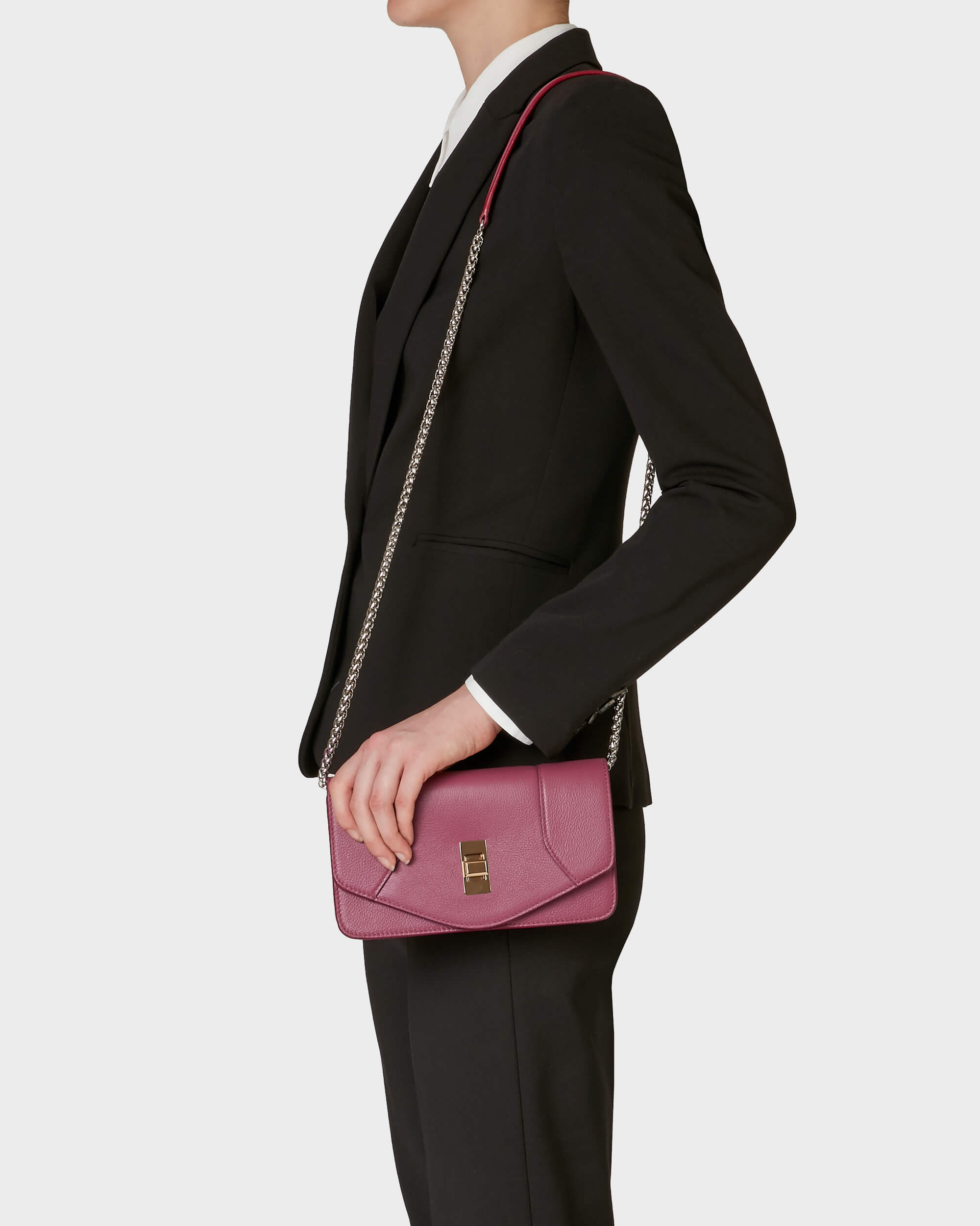 Cross Body Viola Ciliegia