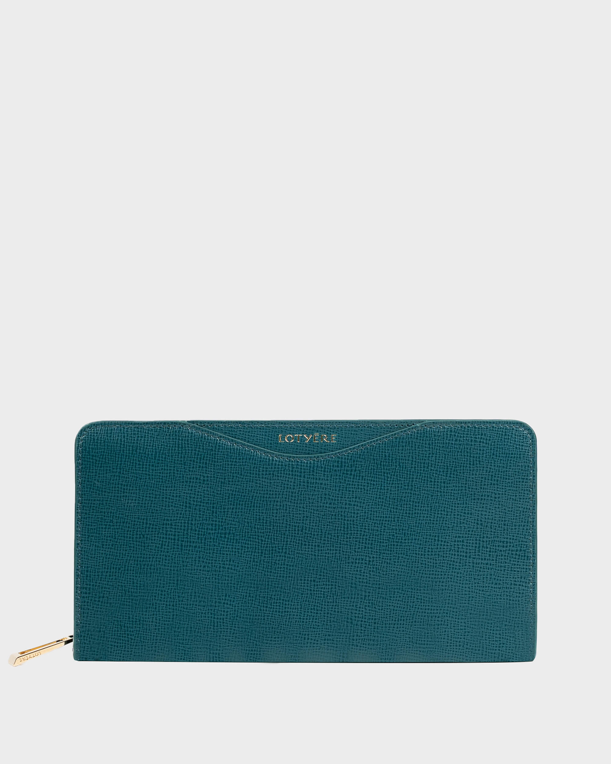 Portemonnaie Zip Around Grün Navy