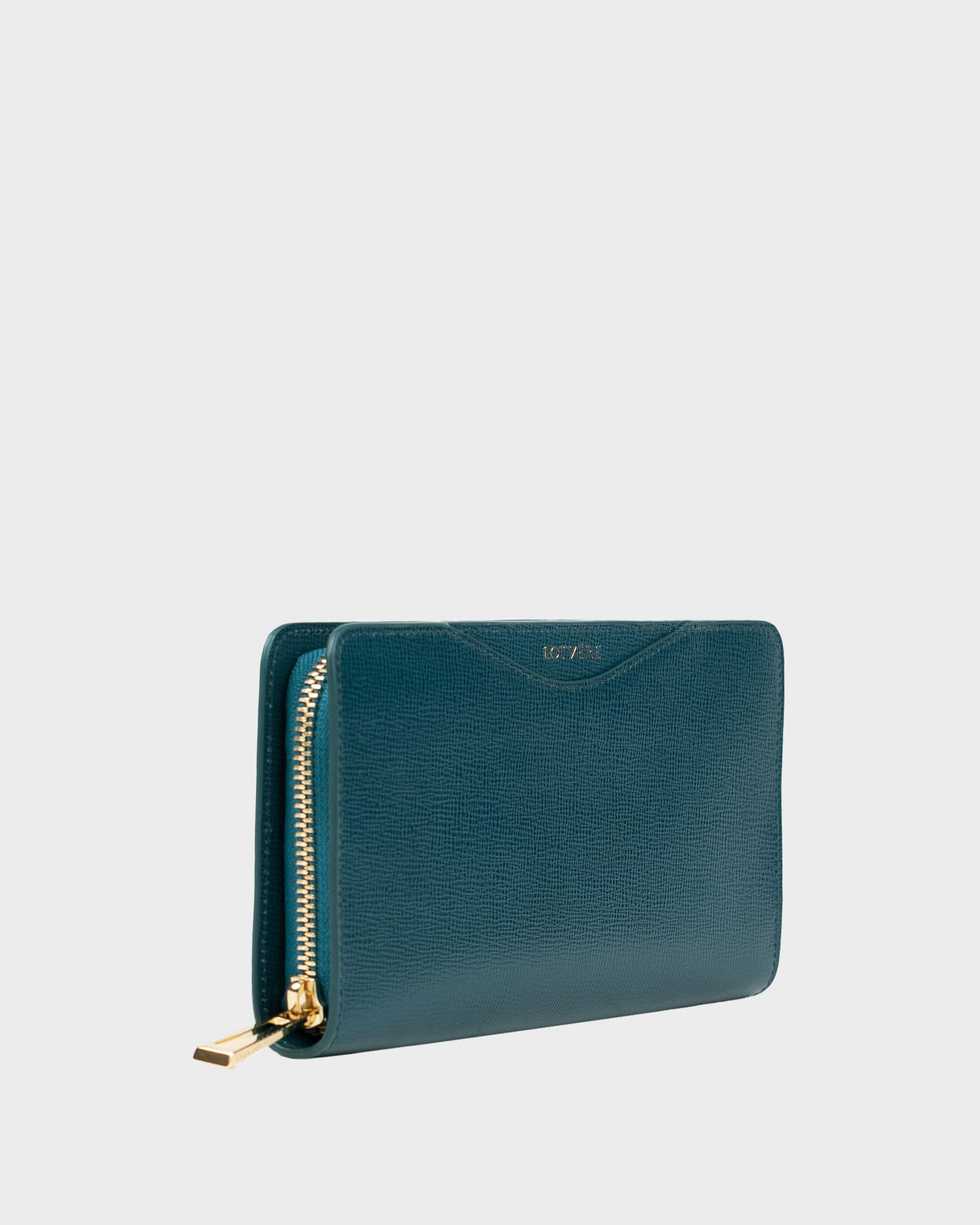 Portemonnaie Zip Around Grün Navy