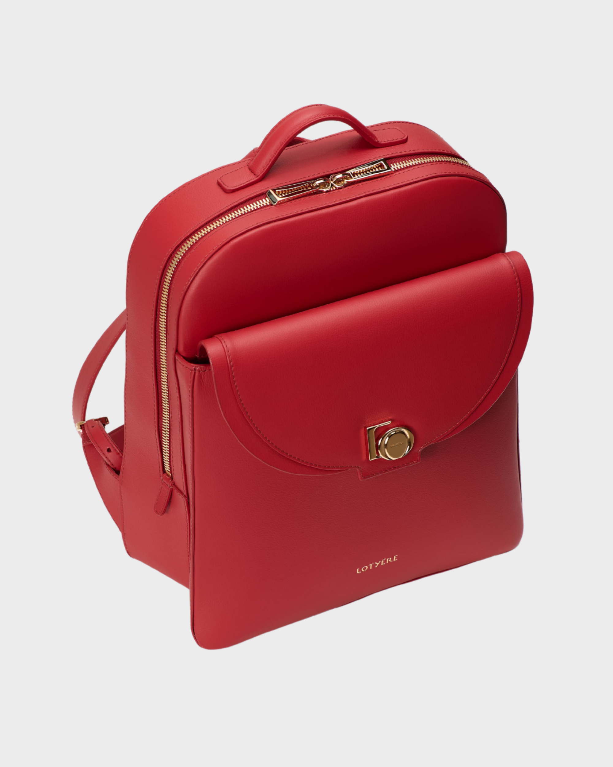 Kleiner Roter Geranien Rucksack