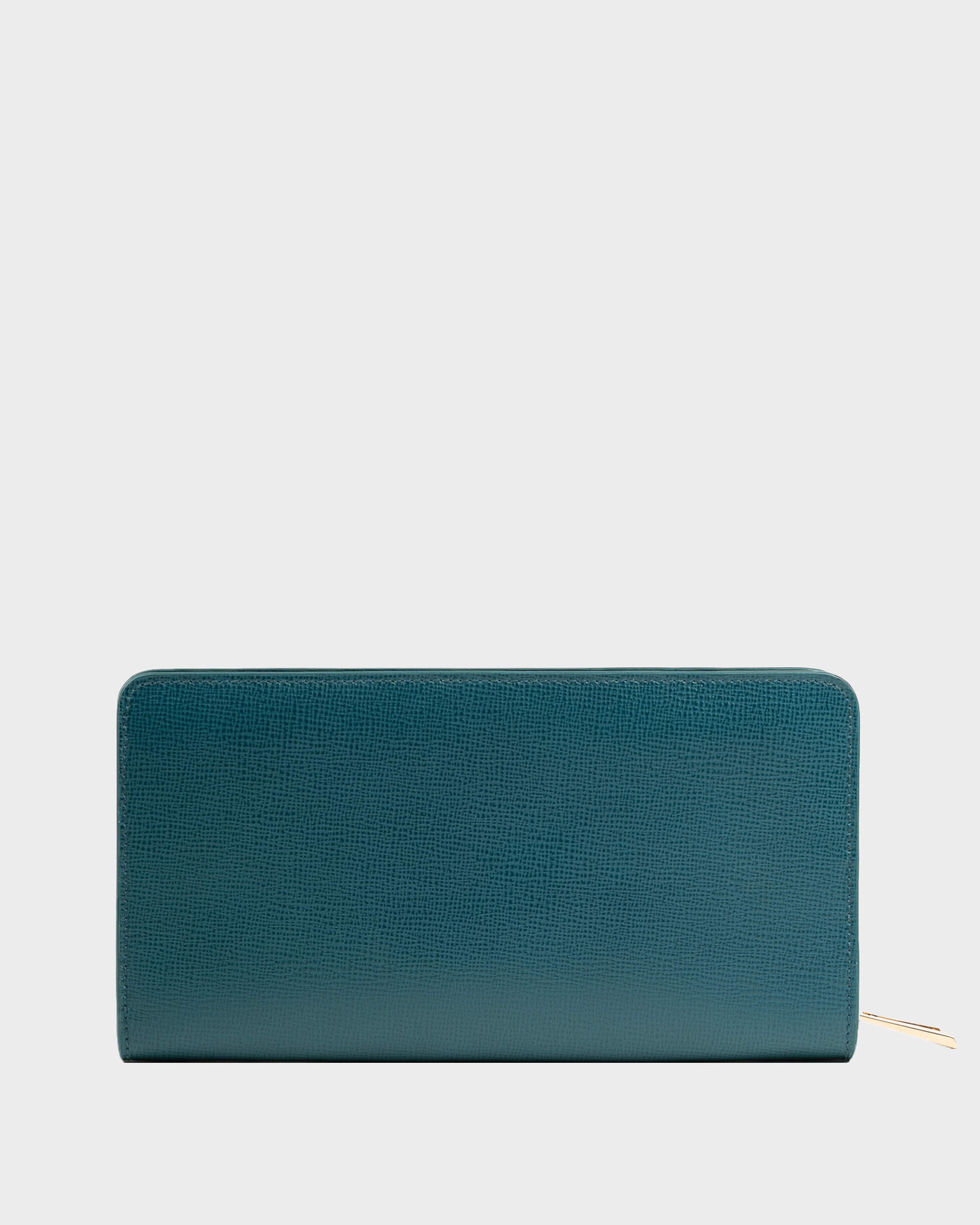 Portafoglio Zip Around Verde Navy