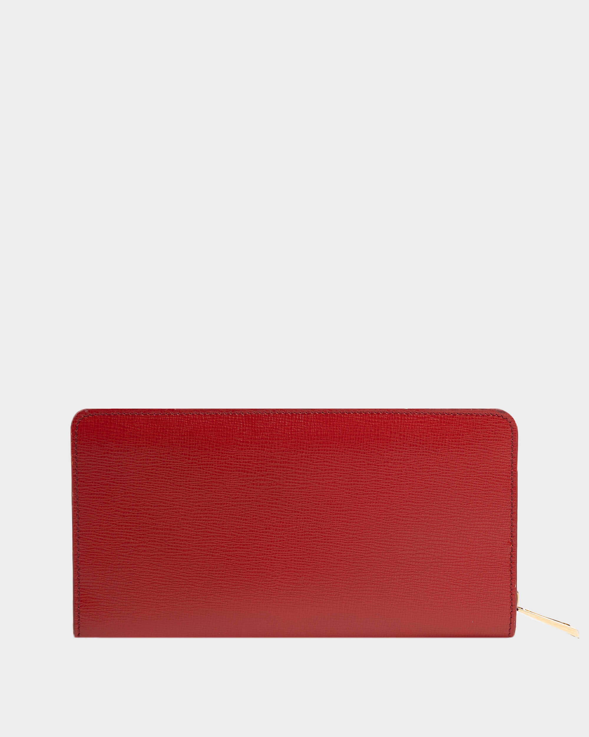 Zip Around Wallet Purple Red