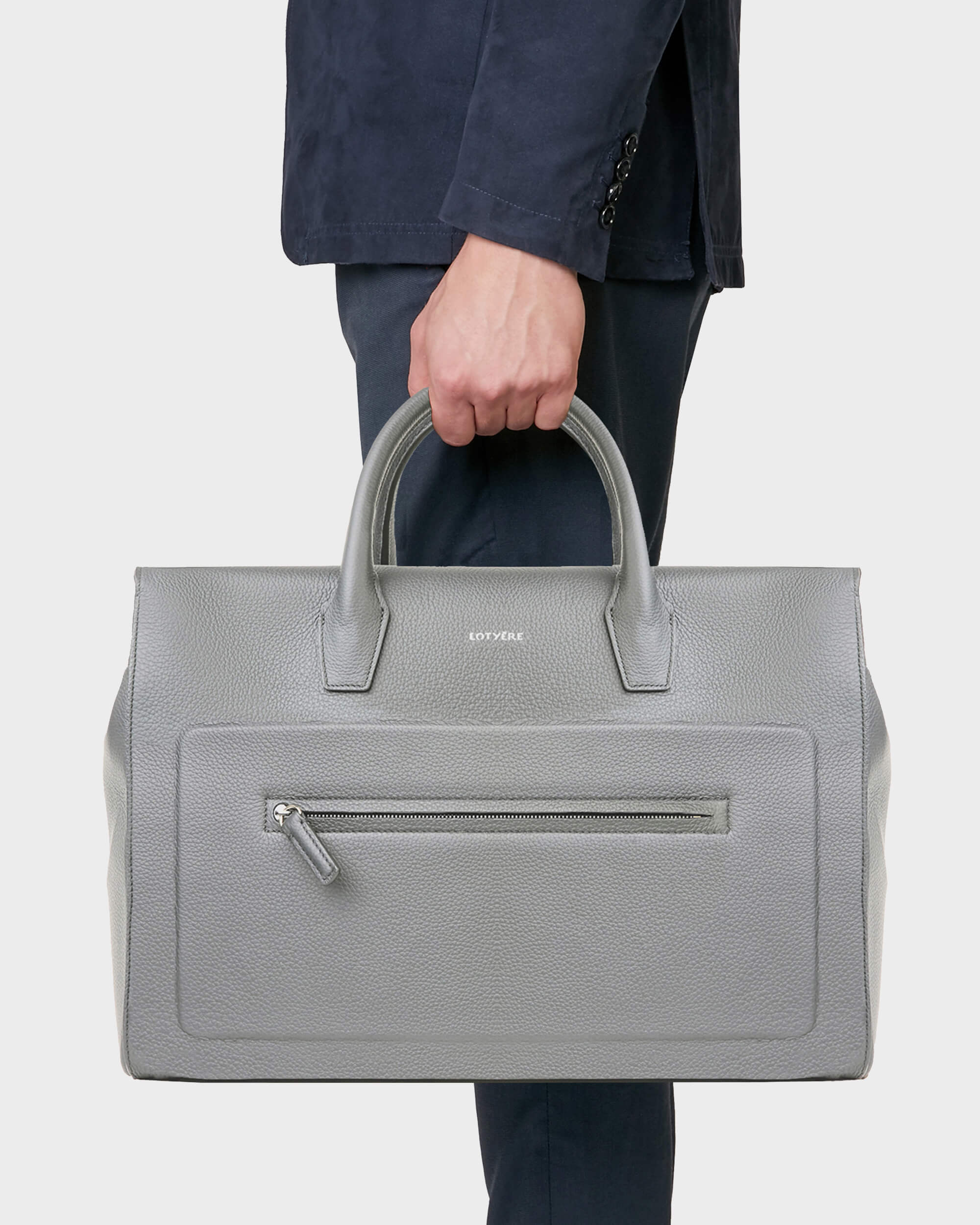Bleisure Bag Hellgrau