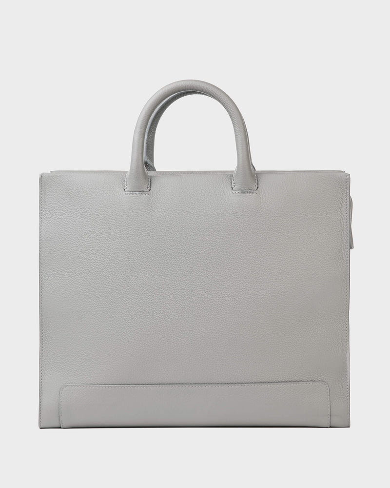 Briefcase Bag Light Grey