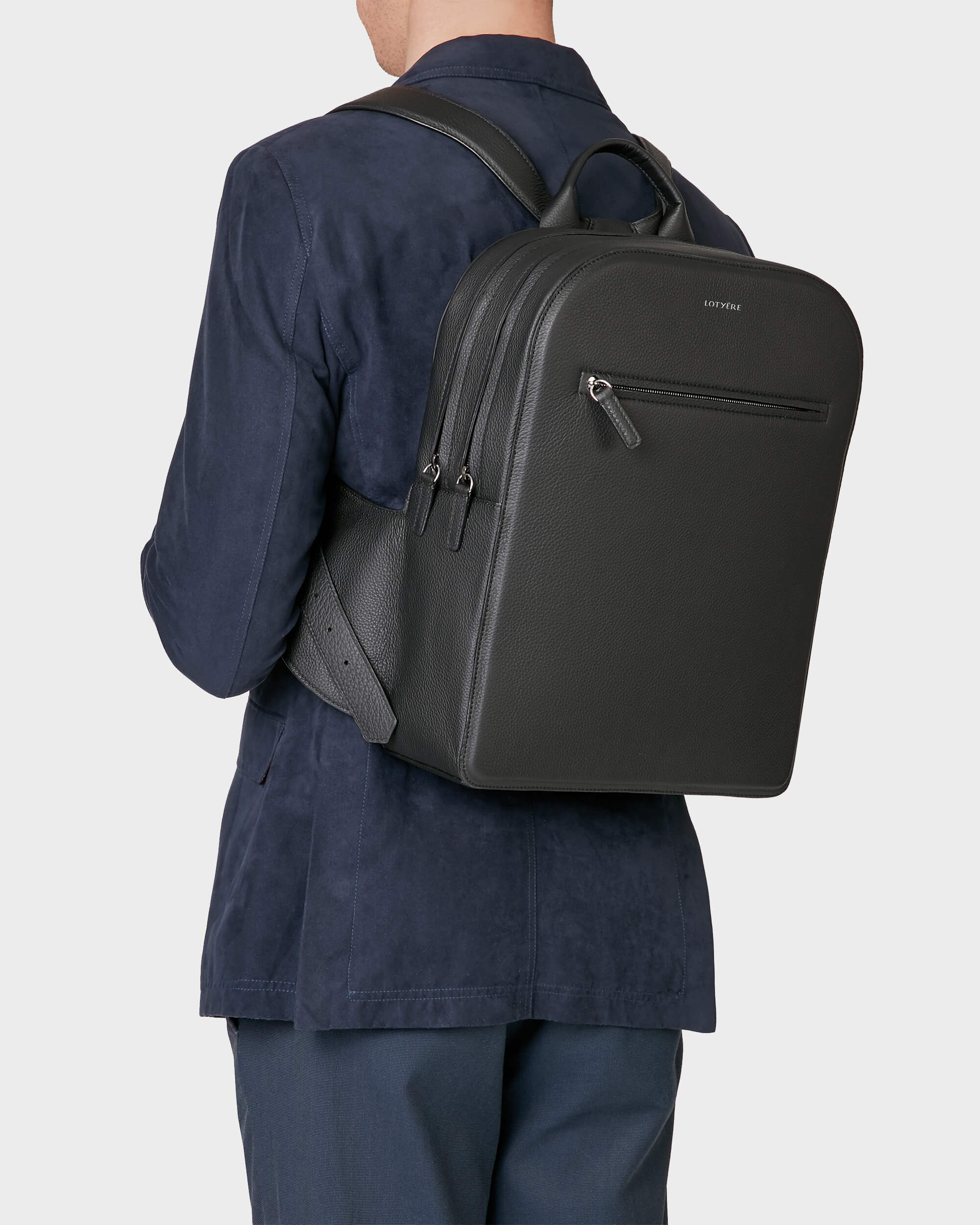 Black Casual Backpack
