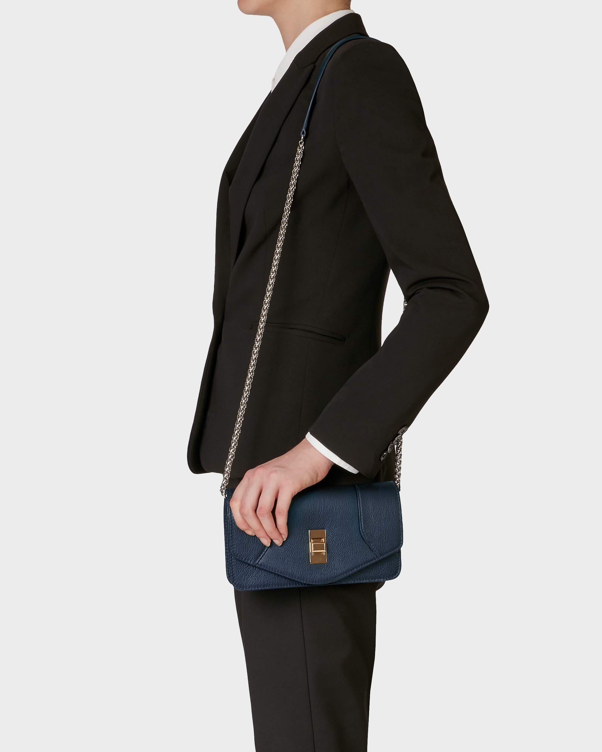 Sac bandoulière bleu