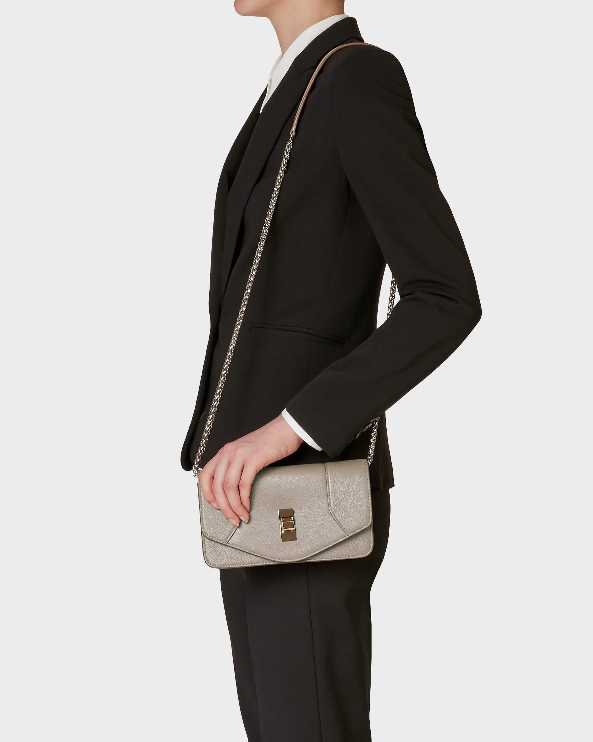 Sac bandoulière beige
