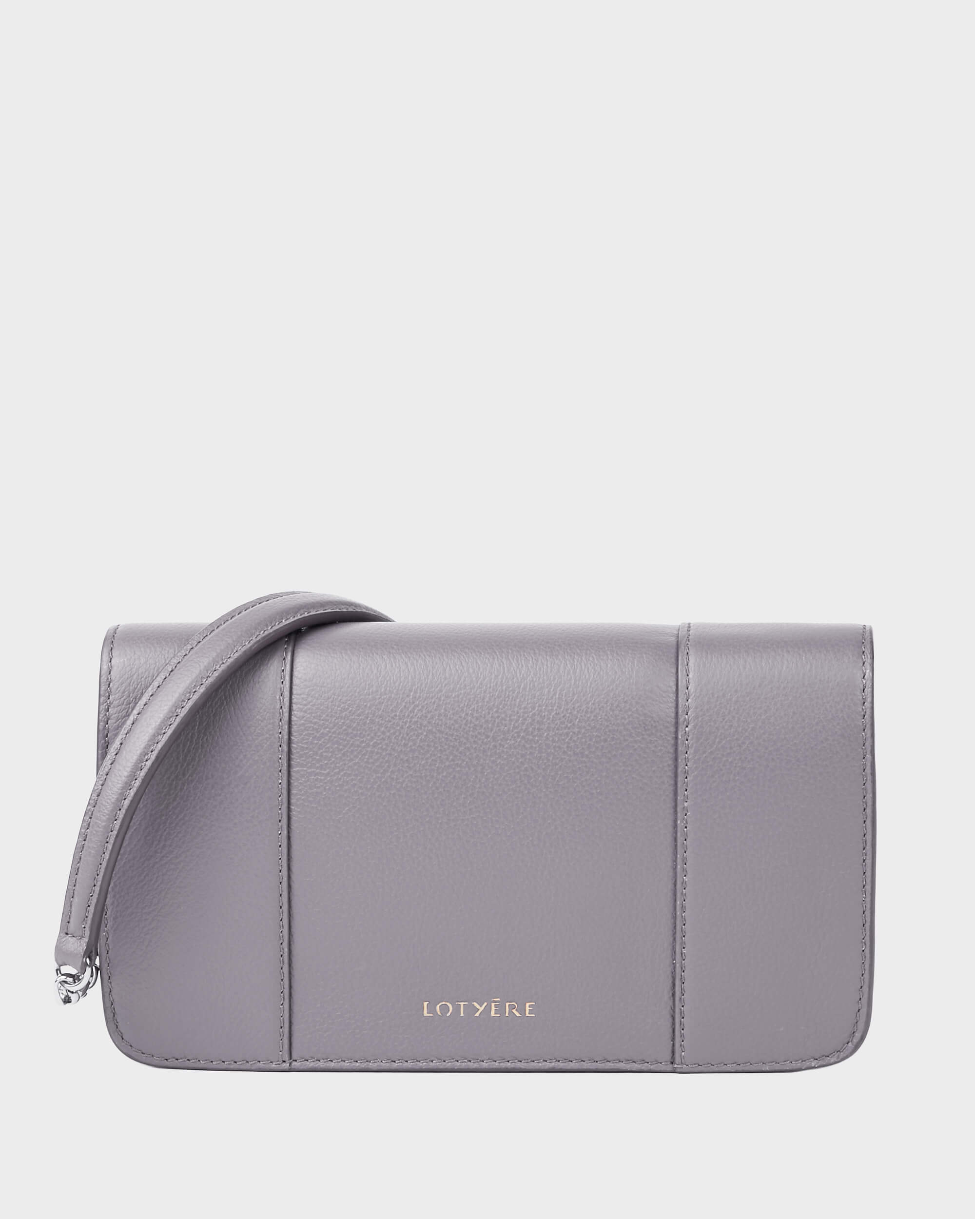 Sac Cross Body Grigio Viola