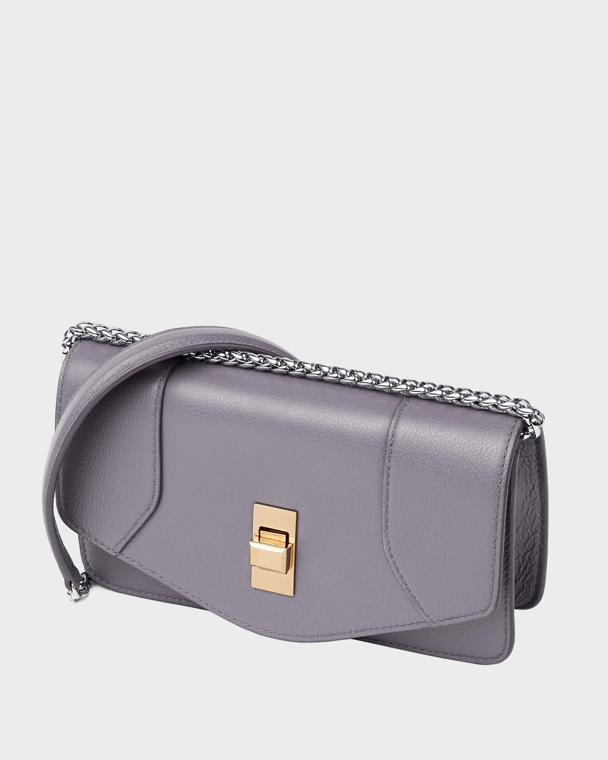 Sac Cross Body Grigio Viola