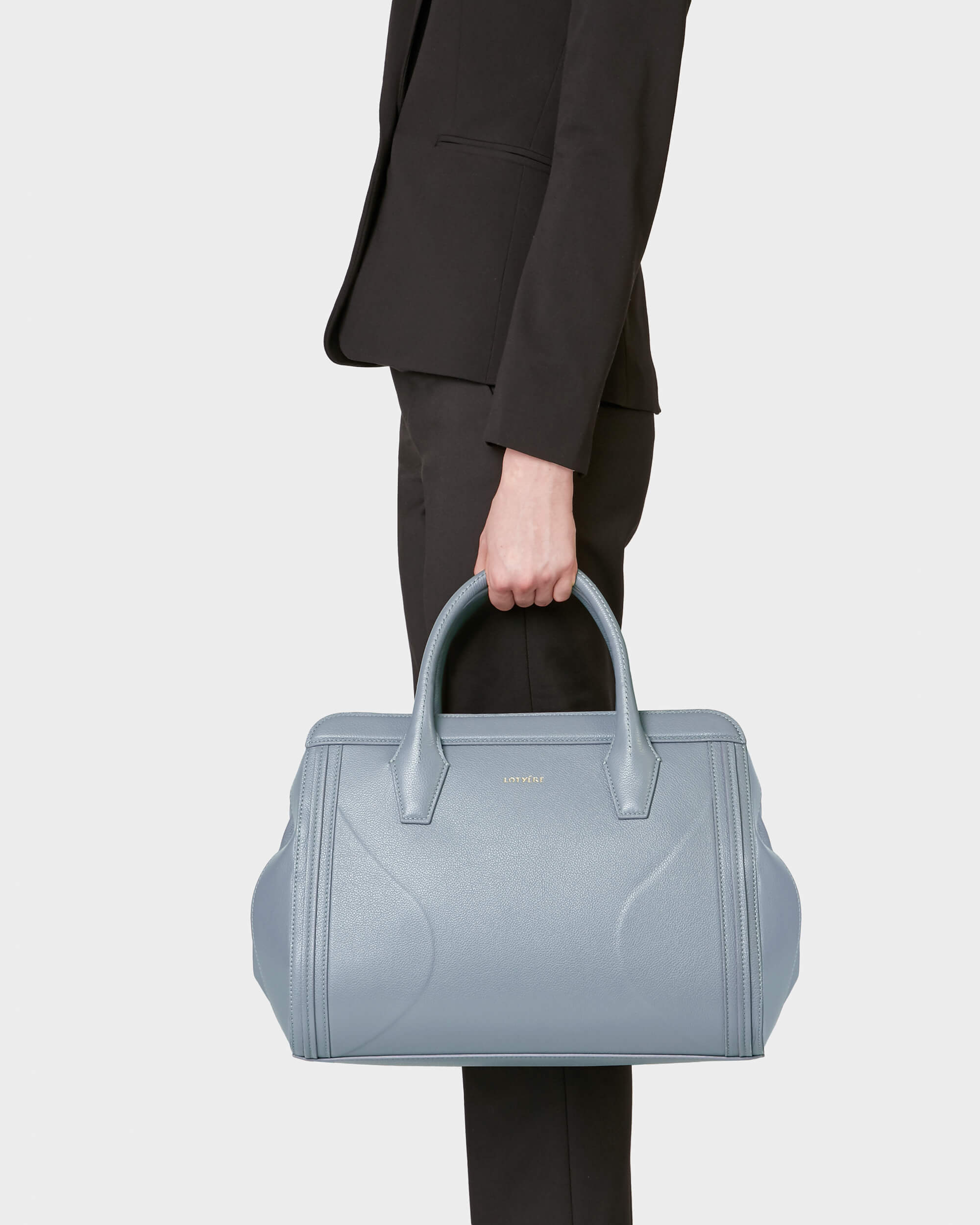 Tote Bag Large Grigio Elefante