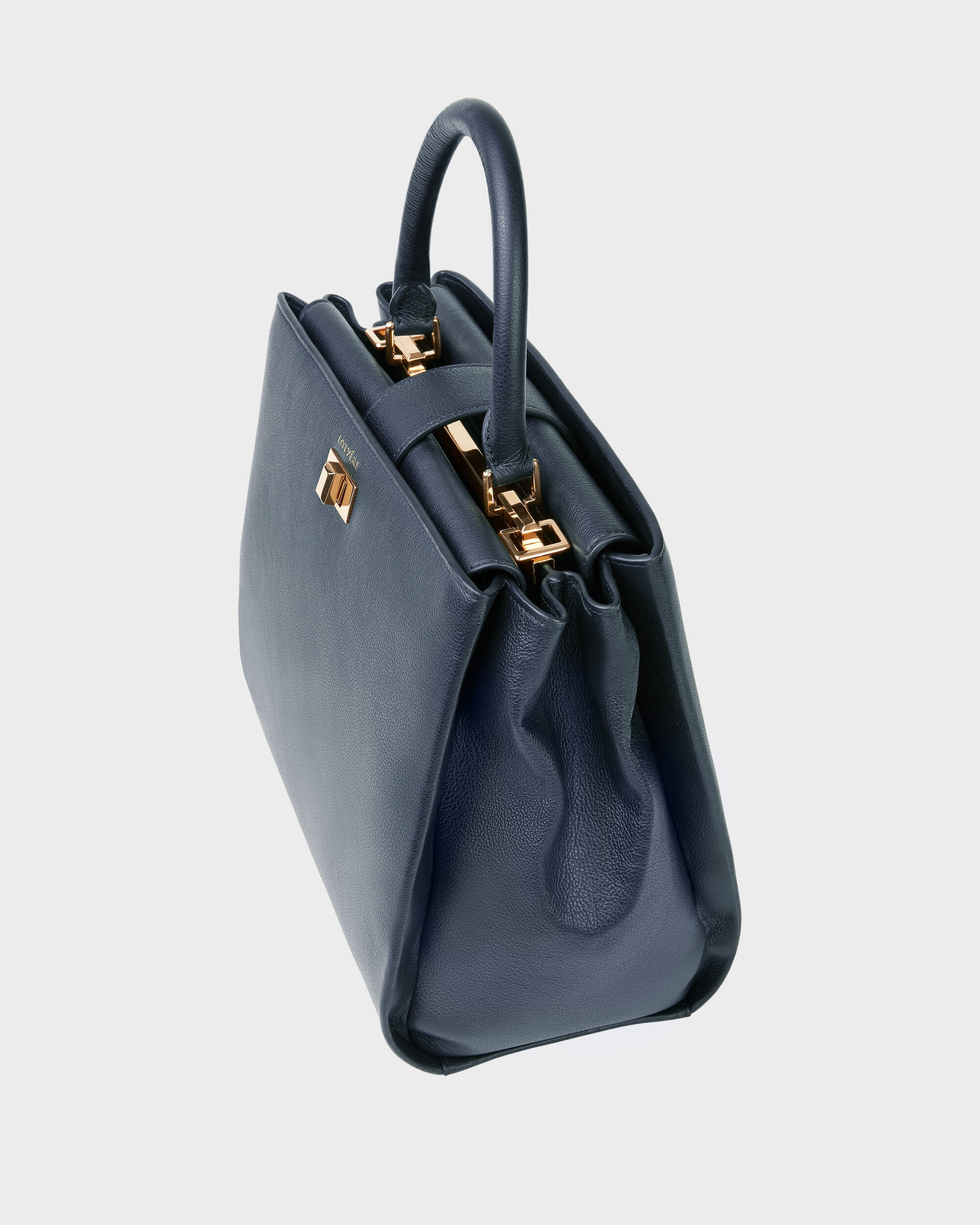 Sac à poignée supérieure bleu