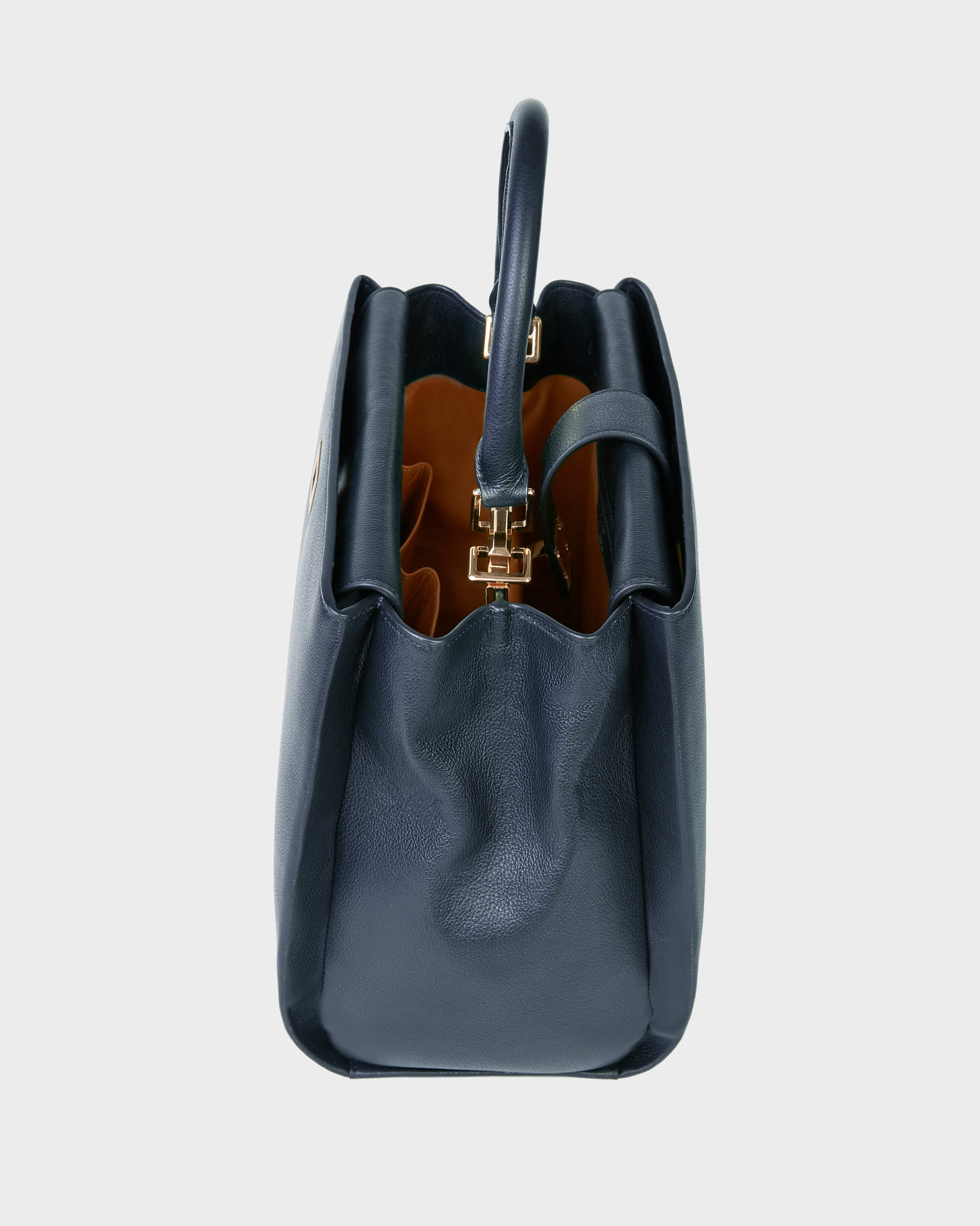 Sac à poignée supérieure bleu