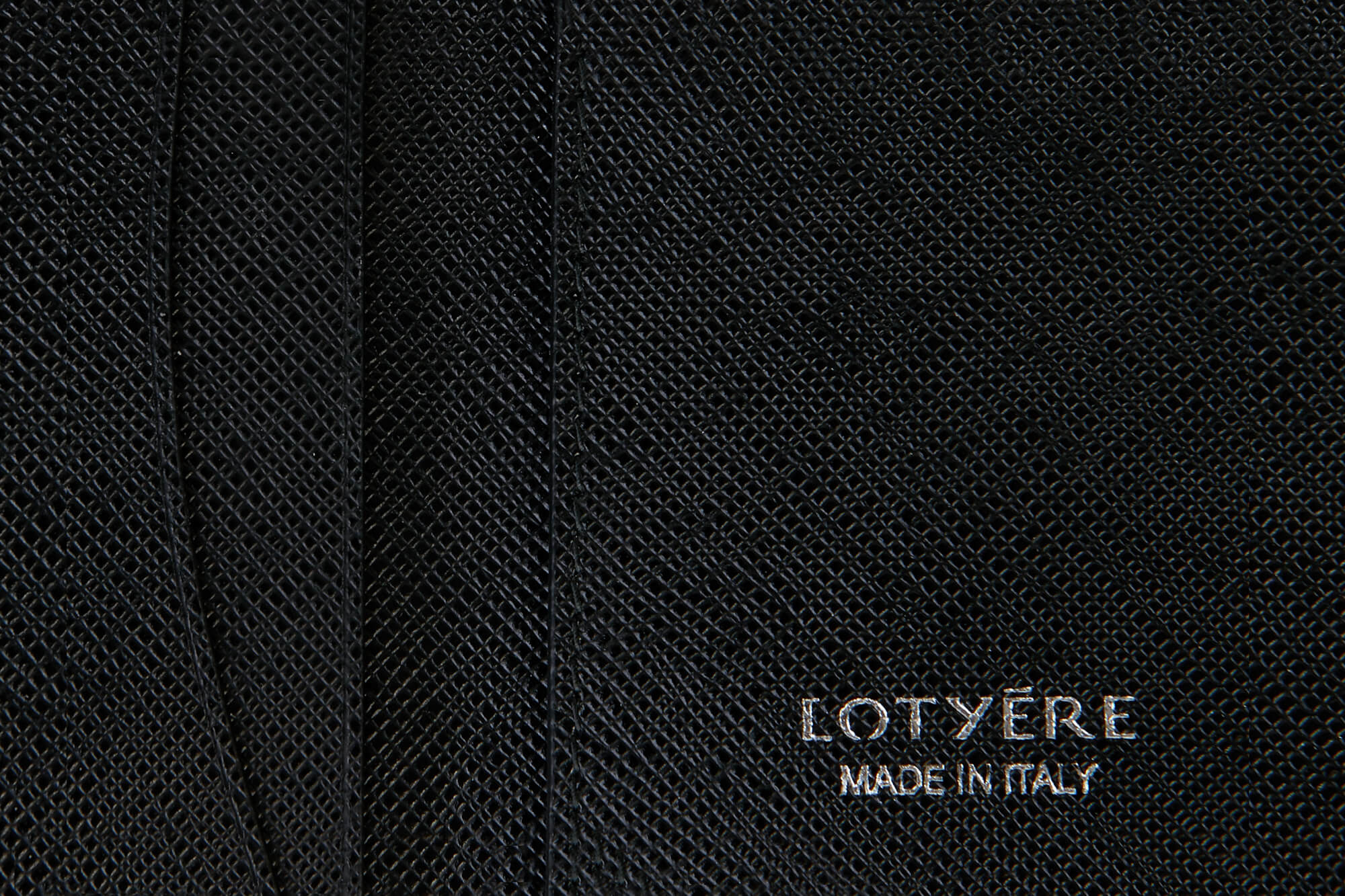 Portefeuille Piccolo Noir